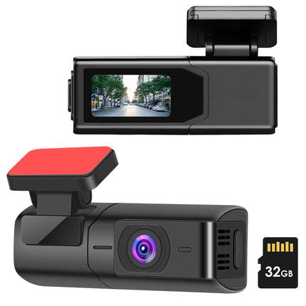 2K Dash Cam Front Camera 140° WiFi Night Vision 32GB Memory Card