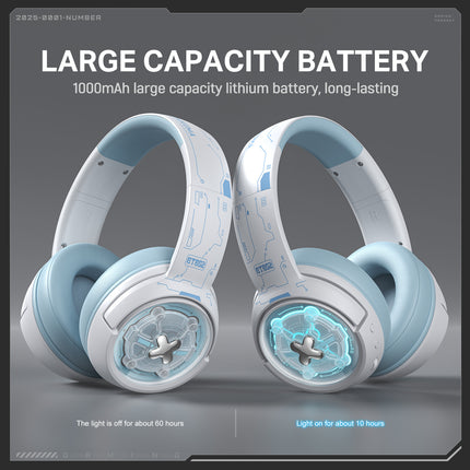 Wireless Gaming Headset GT802 Over-Ear Bluetooth Tri-Mode