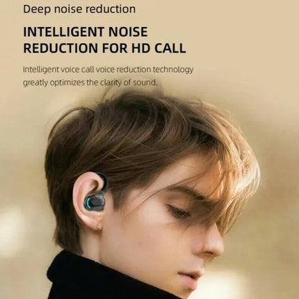 Bluetooth 5.1 Wireless Earbuds Headset Earphones Stereo Headphones Ear Hook