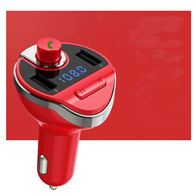 T20 Bluetooth FM Transmitter Car Hands-free MP3 USB Charger