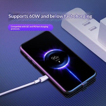 Flexible Flat Charging Cable With A Bent Connector For Tablets