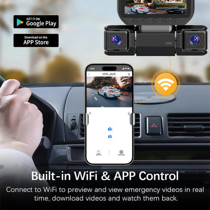HD Dash Cam With Infrared Night Vision