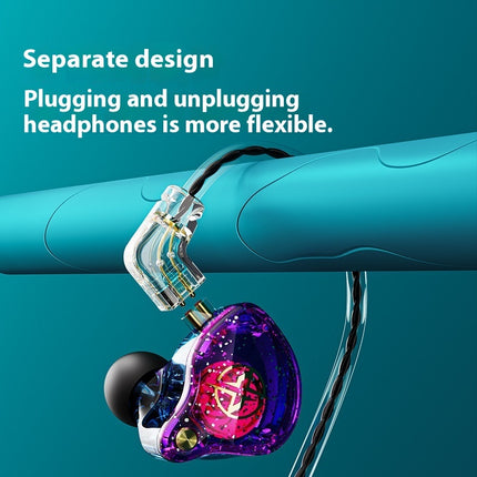Adjustable Cable Plug-in Sports Hifi Dynamic Coil Wired Headset