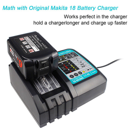 Fast Battery Charger Fit For Bl1830 Bl1840 Bl1850 7.2v-18v 3a LCD Display