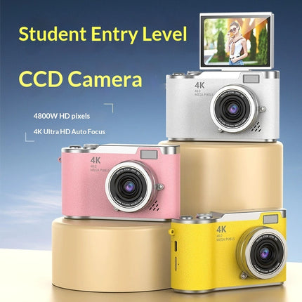 4K Digital Camera High Resolution Selfies & Smartphone Upload