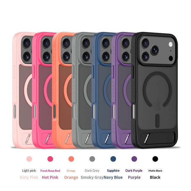 Magnetic Skin-Feel Stand Phone Case