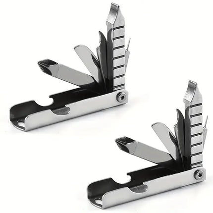 In-1 Stainless Steel Multi-Tool With Phone Stand, Folding