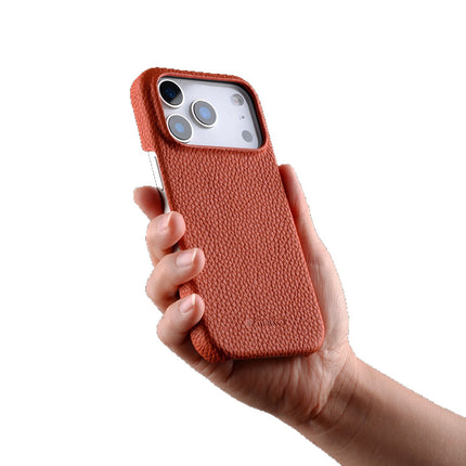 Promax Phone Case Genuine Leather Magnetic Protective Cover