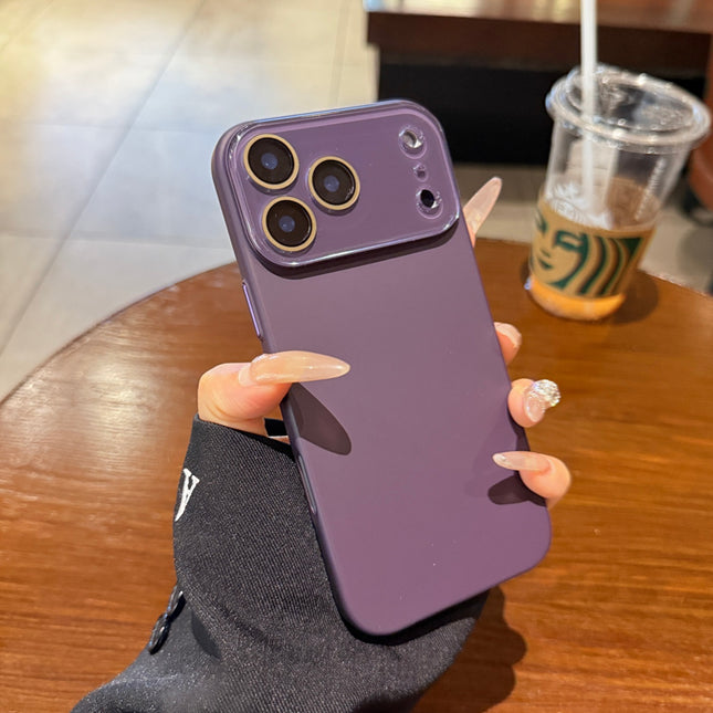 Matte Solid-color, Skin-feel Crystal Full-body Lens-protecting Phone Case