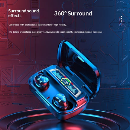 Noise-canceling Digital Display Gaming Bluetooth Headset As07