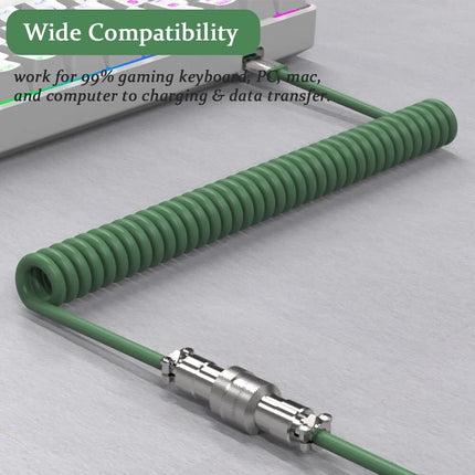 Gray Type C Cable, Charging Cable, Data Transfer Cable For