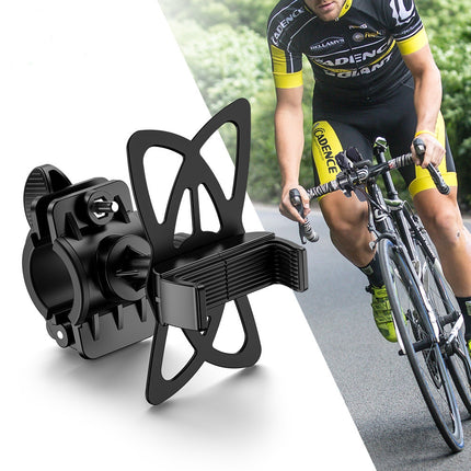 Portable And Lightweight Bicycle Phone Mount With Strap