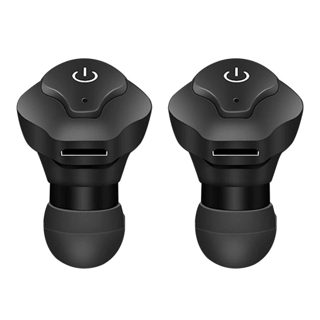 1 Pair True Wireless Earbuds Csr V4.2 In-ear Stereo Headsets Ip44 Waterproof Apt