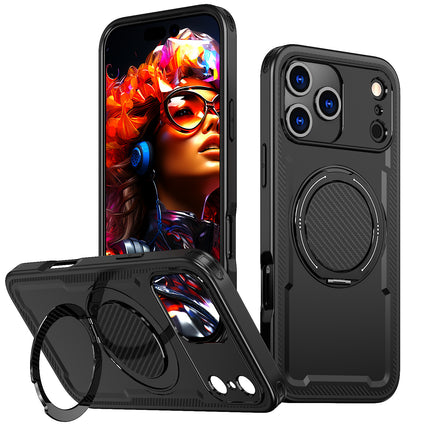 Degree Rotating Magnetic Phone Case With Damping Stand