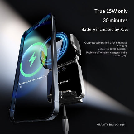 Super-Fast Charging Phone Holder With A Car-Specific Air