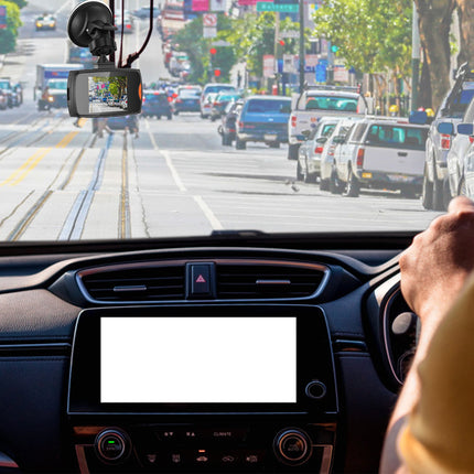 1080P Auto DVR Dashcam 90° Wide-Angle Loop Recording Night Vision