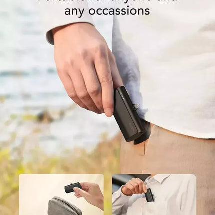 mAh Mini Pocket Capsule Power Bank 20W Fast Charging